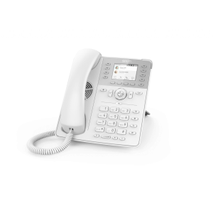 Snom D735 12-line Desktop SIP Phone in White - Wideband Audio - Hi-Res 2.7" Colour TFT Display - USB