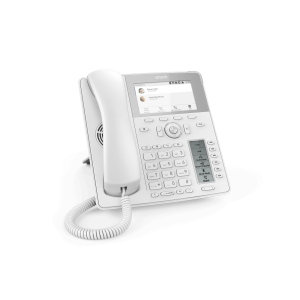 Snom D785 12-line Desktop SIP Phone in White - Wideband Audio - Hi-Res 4.3" Colour TFT Display - USB