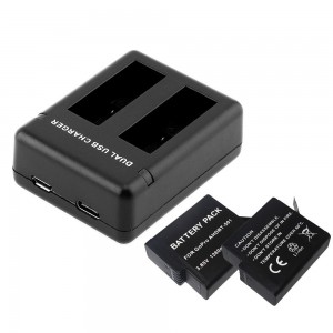 GoPro HERO Dual Battery Charger with 2 Batteries for GoPro HERO Cameras