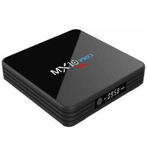 MX10 PRO Android TV Media Player (4GB/ 32GB) 2.4G 5G WiFi Bluetooth 4.1 Support 4K H.265