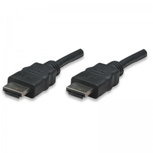 Manhattan 7.5m 308441 High Speed HDMI Cable - Black