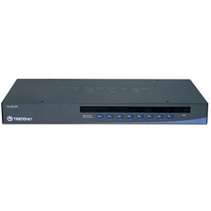 TrendNet TK-804R 8 Port Stackable Rack Mount KVM Switch with On Screen Display