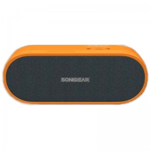 SonicGear 2GONOWORANGE 2GO NoW-Trio-Power Portable Speaker System -Orange