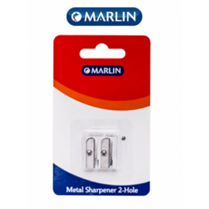 Marlin Metal Sharpener 2 Hole-Single Pack
