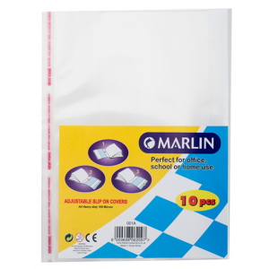 Marlin Slipon Book Covers A4 10's (120 micron)