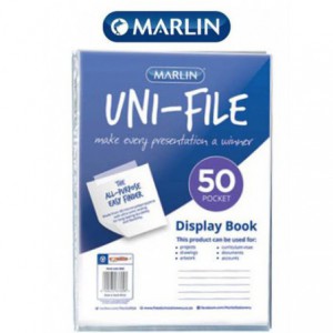 Marlin Uni-File A4 Flip File 50 Page