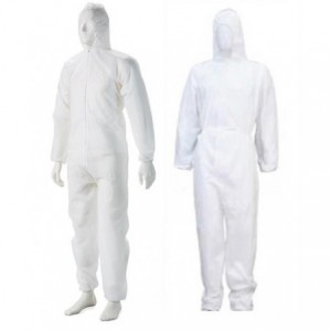 Casey Non Woven Disposable Full Body Coverall Suit -Size Small