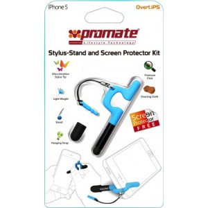 Promate Overt.iP5 Stylus-Stand and Screen Protector Kit for iPhone 5