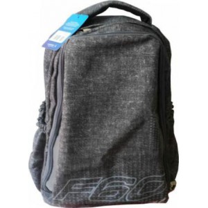 Macaroni Laureate Universal Student Backpack- Black and Grey