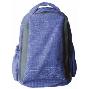 Macaroni Laureate Universal Student Backpack- Blue and Grey