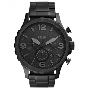Fossil Men's Nate Stainless Steel Chronograph Quartz Watch
