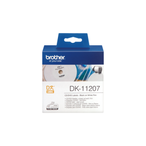 Brother DK 11207 CD/DVD Film Label