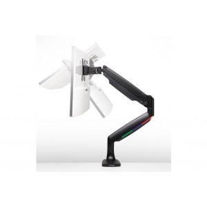Kensington SmartFit One-Touch Height Adjustable Single Monitor Arm - Black (Holds Monitors up to 34")