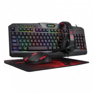 Redragon 4IN1 Gaming Combo Mouse/Mouse Pad/Headset/Keyboard