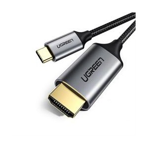 Ugreen USBC M to HDMI M 4K@60Hz 1.5M Cable - Black/Grey