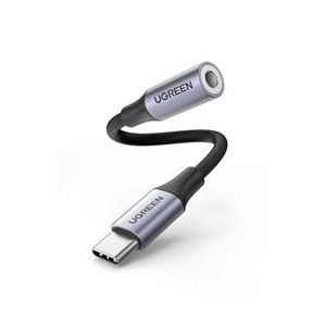 Ugreen USBC M to 3.5mm Headphone Jack Adapter - Grey
