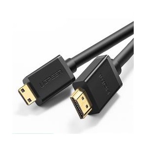 Ugreen 1.5m Mini HDMI M to HDMI M Cable - Black