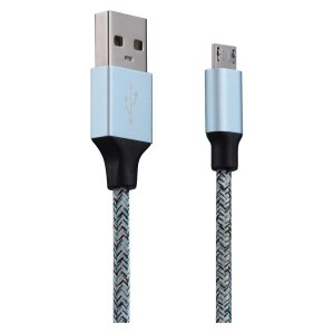 Volkano Fashion Series Micro USB Cable 1.8m Assorted Colours