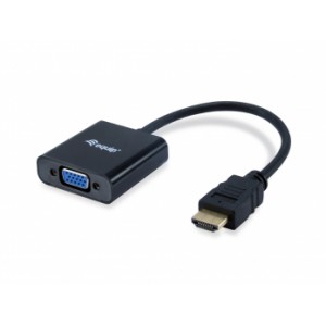 Equip HDMI to HD15 VGA Adapter with Audio