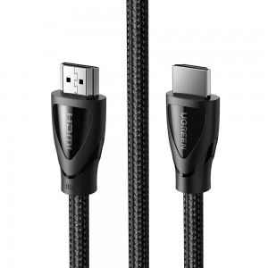 Ugreen 2m HDMI V2.1 8K@60Hz M to M Braided Cable - Black