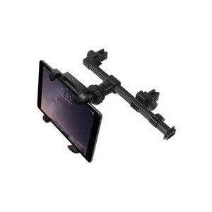 Macally Car Seat Headrest iPad/Tablet Holder - Black