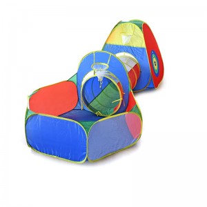 Kids Indoor and Outdoor Multi-colour Play Tunnel