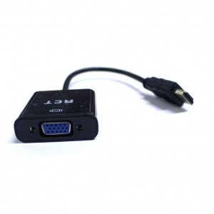 RCT HDMI to VGA Adaptor - Black