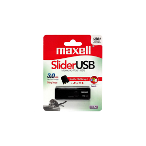 Maxell 32GB USB 3.0 Slider Flashdrive - GeeWiz