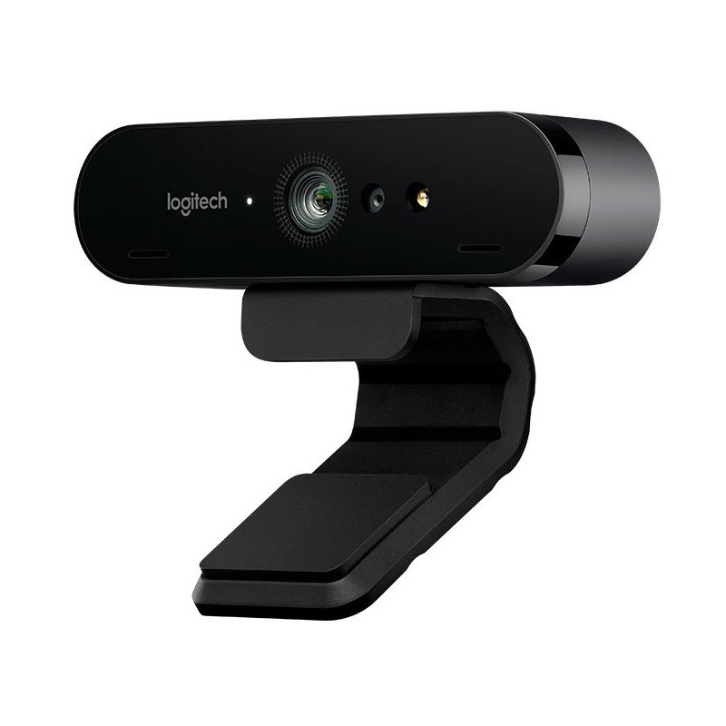 Logitech Brio Stream Webcam Ultra HD 4K Streaming Edition - Black - GeeWiz