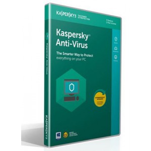 Kaspersky Anti-Virus 2020 3+1 Free Device 1 Year