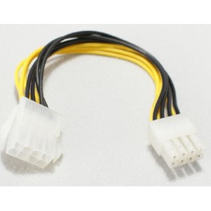 20cm 8-pin PCI Express to PCIe 8-pin PSU Power CROSSOVER Cable