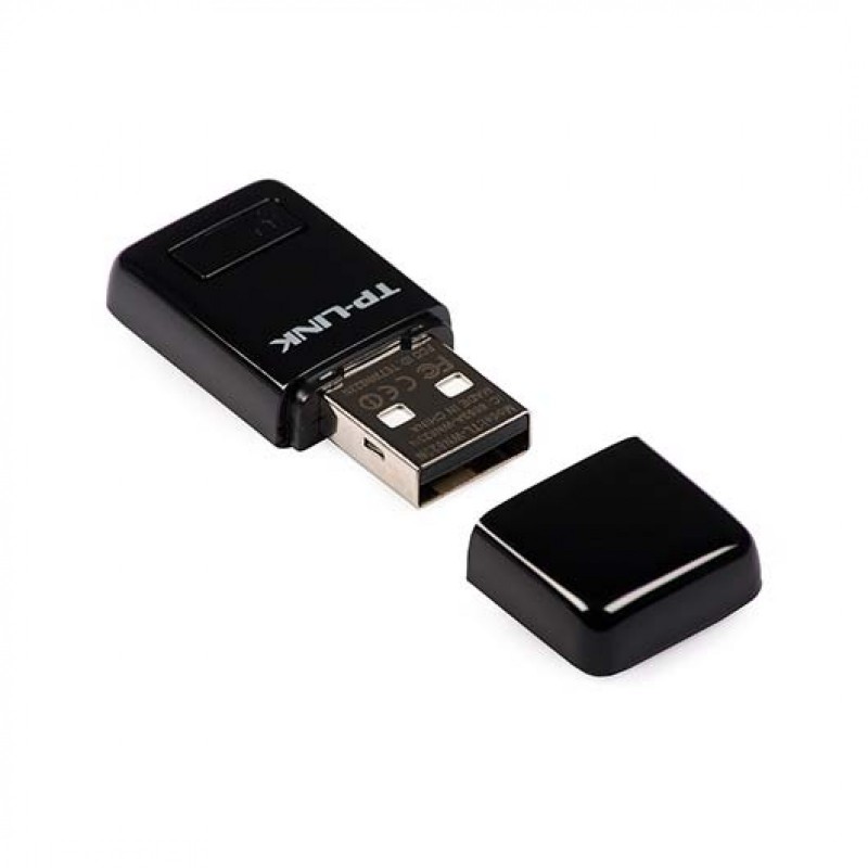 TP-LINK TL-WN823N Wireless N300 Mini USB Adapter 300Mbps w/WPS Button IEEE  802.1b/g/n WEP/WPA/WPA2 - GeeWiz