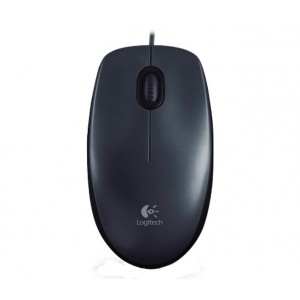 Logitech 910-001793 - Mouse M90 Black USB