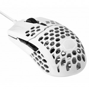 Cooler Master MM710 Ambidextrous 16000DPI Optical USB Gaming Mouse - Glossy White