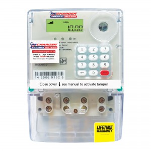 Recharger Prepaid Electricity Meter 80Amp