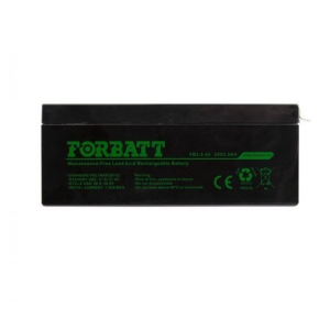 Forbatt 24V 3.5Ah Acid Maintenance-Free Battery + Loom