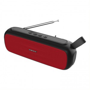 SonicGear P8000 Super FM Bluetooth Speaker – Red