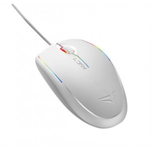 Alcatroz Asic 7 RGB FX Wired USB Mouse - White
