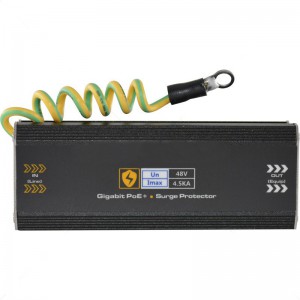 Utepo Single Channel Network Gigabit Surge Protector 10/100/1000Mbps + PoE