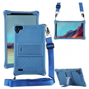 Rugged Cover for Samsung T295 with Shoulder Strap
