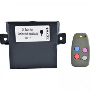 Sentry - 220V Light Receiver Transmitter Incl 1 x 4 Button Tx (433.92)