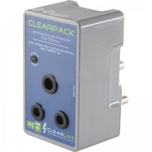 Clearline Mains Protect Socket 16A Plug-in