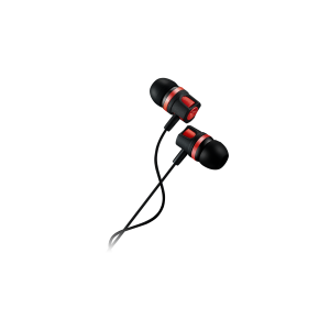 Canyon EP-3 Stereo Earphones with Microphone -Red