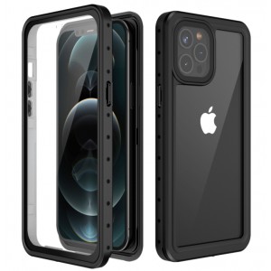Waterproof Case with Built-in Screen Protector for iPhone 12