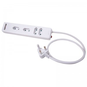 ELLIES 4 Way Multiplug with USB Function