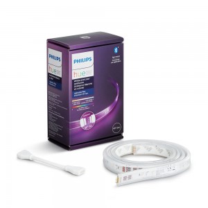 PHILIPS Hue White and Color Ambiance LED Lightstrip Plus Dimmable Smart Wireless Light **EXTENSION ONLY - 1M**