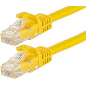 Microworld CAT6 15m Yellow Cable