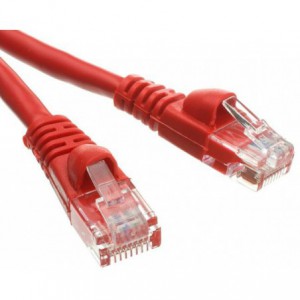 Microworld CAT5E 15m Red Cable