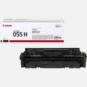 Canon 055H High Yield Yellow Laser Toner Cartridge