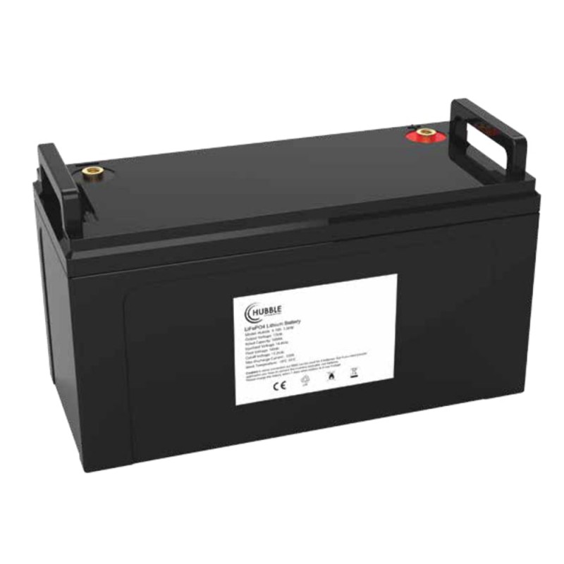 Hubble S-100A 1.2kWh 12V 100Ah Lithium Ion LiFePO4 Battery (FIRST LIFE  CELLS) - GeeWiz